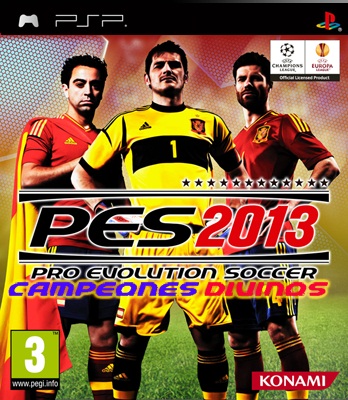 [PSP] Pro Evolution Soccer 2013 Campeones Divinos [2012, Sport]