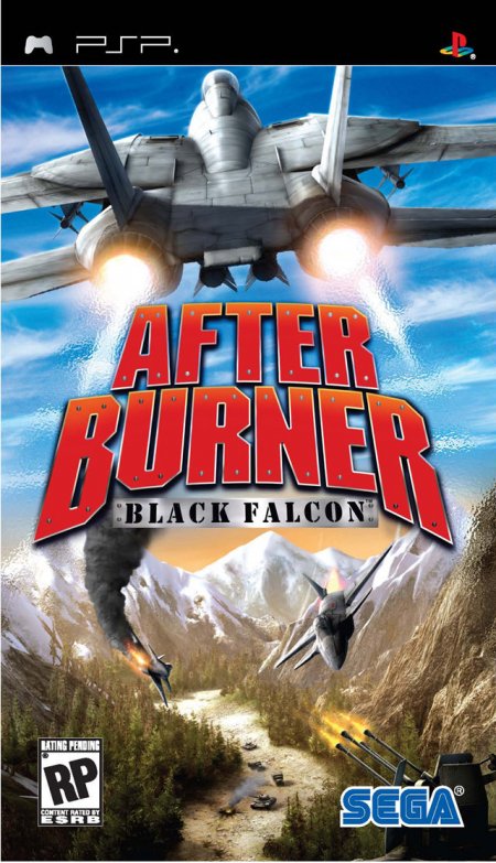 After Burner: Black Falcon [2007, Лётный симулятор] PSP