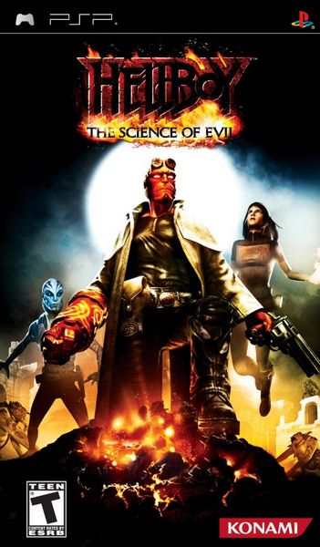 Hellboy: The Science of Evil [RUS] 2008 PSP