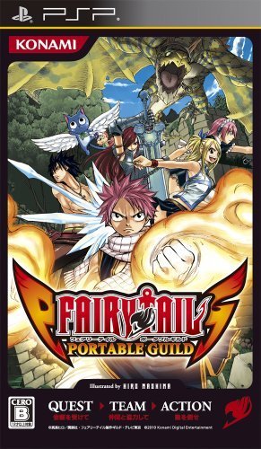 Fairy Tail: Portable Guild [JAP] [2010, Action\RPG] PSP