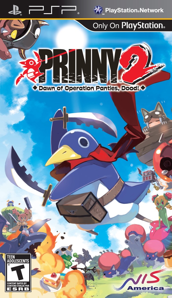 Prinny 2 [2010, Action , Platformer] для psp