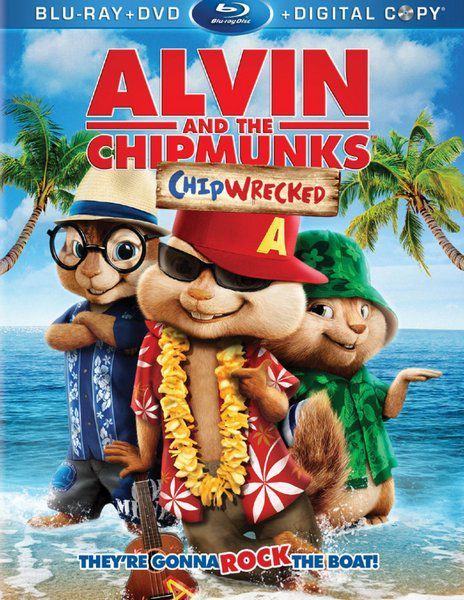 Элвин и бурундуки 3 / Alvin and the Chipmunks: Chipwrecked (2011) MP4 [PSP]