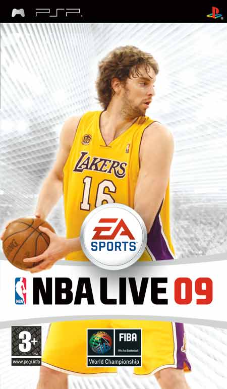 NBA Live 09 [2008, Sport] PSP