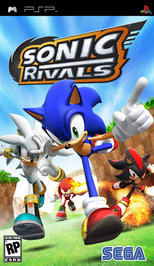 [PSP] Sonic Rivals [2006, Funny Race / Action]