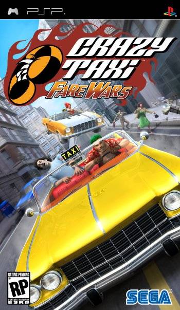 Crazy Taxi Fare Wars (2008) PSP