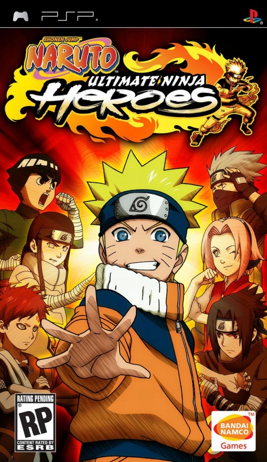 Naruto: Ultimate Ninja Heroes (2007) PSP