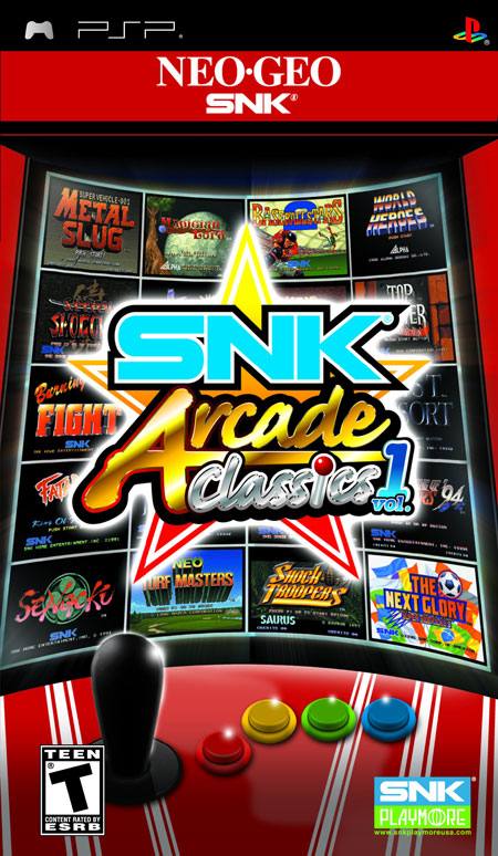 [PSP] SNK Arcade Classics Volume 1 [2008, Compilation]