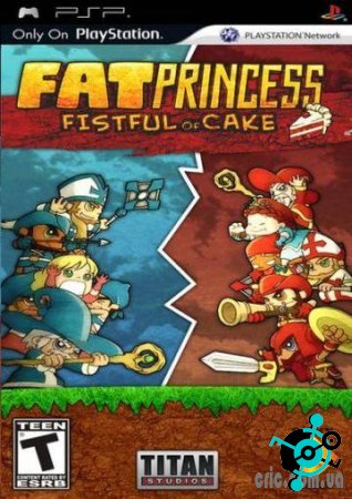 Fat Princess: Fistful of Cake (2010) RUS PSP