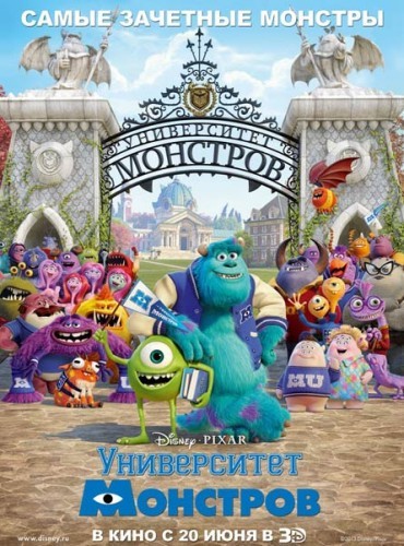 Университет монстров / Monsters University (2013) HDRip