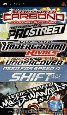Need for Speed: Антология (2005-2008) PSP